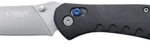 CAMILLUS ROVAX FOLDING KNIFE - 3.25" SS BLADE NYLON BLACK