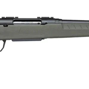 Savage Arms 33111 Axis 2 5.56 NATO 4+1 20" Matte Black Carbon Steel Threaded Barrel, Drilled & Tapped Receiver, OD Green Fixed w/Pistol Grip Synthetic Stock, Right Hand