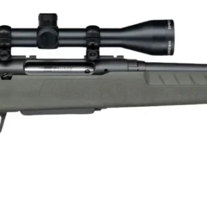 Savage Arms 33168 Axis 2 XP w/Optic 25-06 Rem 4+1 20" Matte Black Carbon Steel Threaded Barrel, Drilled & Tapped Receiver, OD Green Synthetic Fixed w/Pistol Grip Stock, 3-9x40mm Duplex Scope, Right Ha