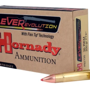 Hornady 82735 LEVERevolution 35Rem 200gr Flex Tip eXpanding 20 Per Box/10 Case