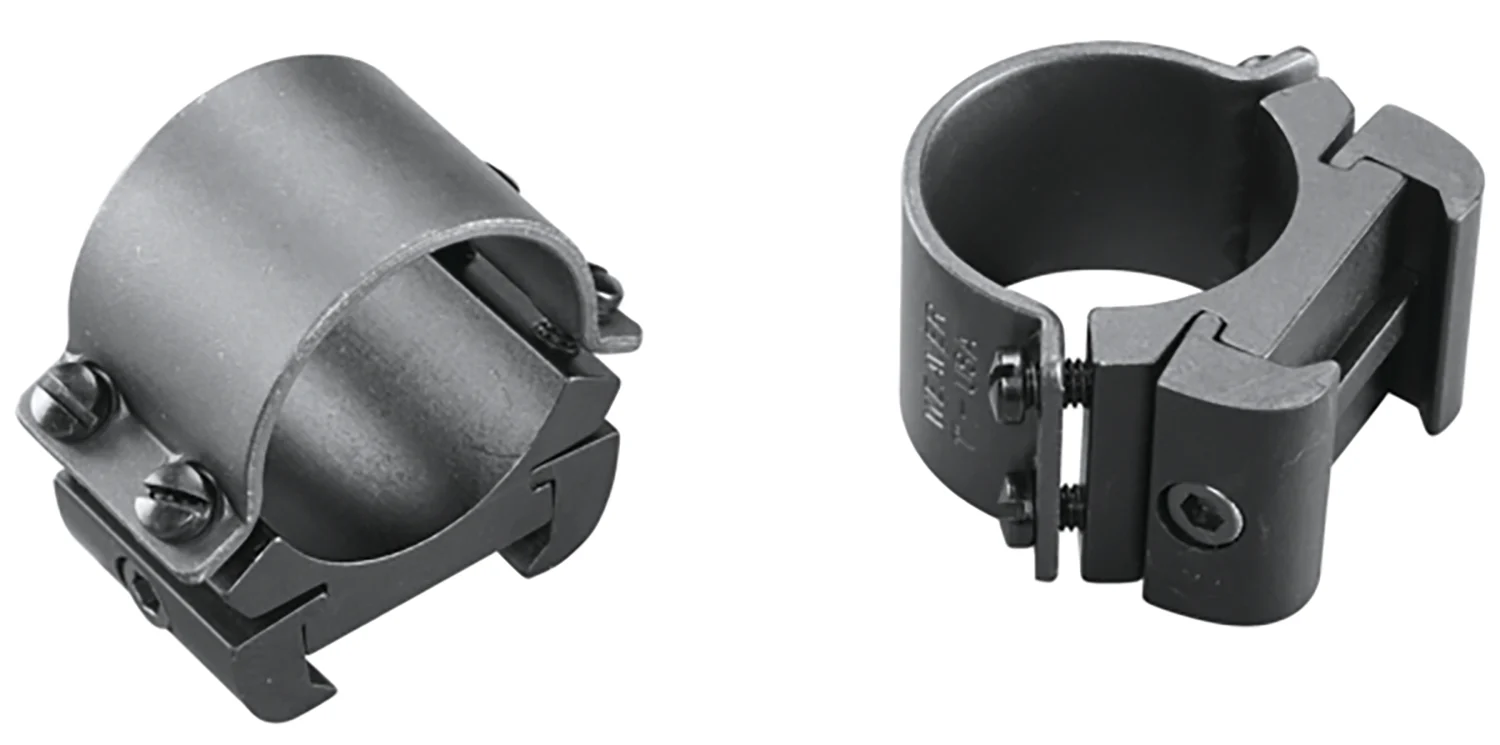 Weaver Mounts 49143 Sure Grip Windage Adjustable Rings Matte Black 1" Medium