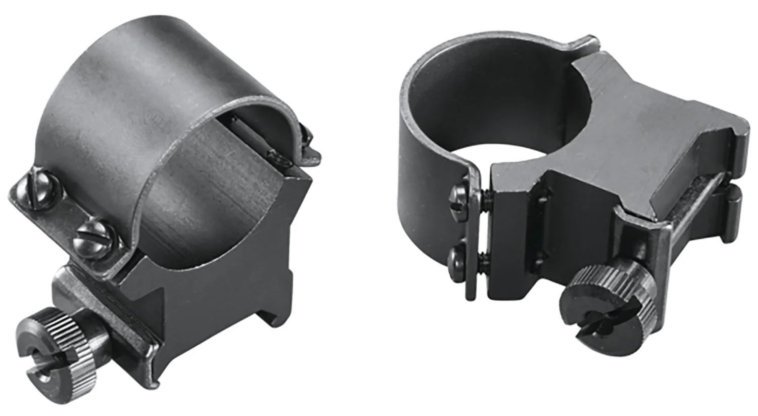 Weaver Mounts 49165 Sure Grip Detachable Rings Matte Black 1" Extra High