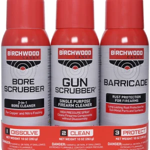 Birchwood Casey 33309 1-2-3 Aerosol Value Pack Kit 10 oz. Aerosol Can 3 Pack