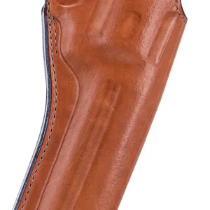 Bianchi 12686 Cyclone  OWB Tan Leather Fits 6" Astra 357, 6-6.5" Colt, S&W Colt; S&W 27,28,29,610; Taurus Belt Loop Mount Right Hand