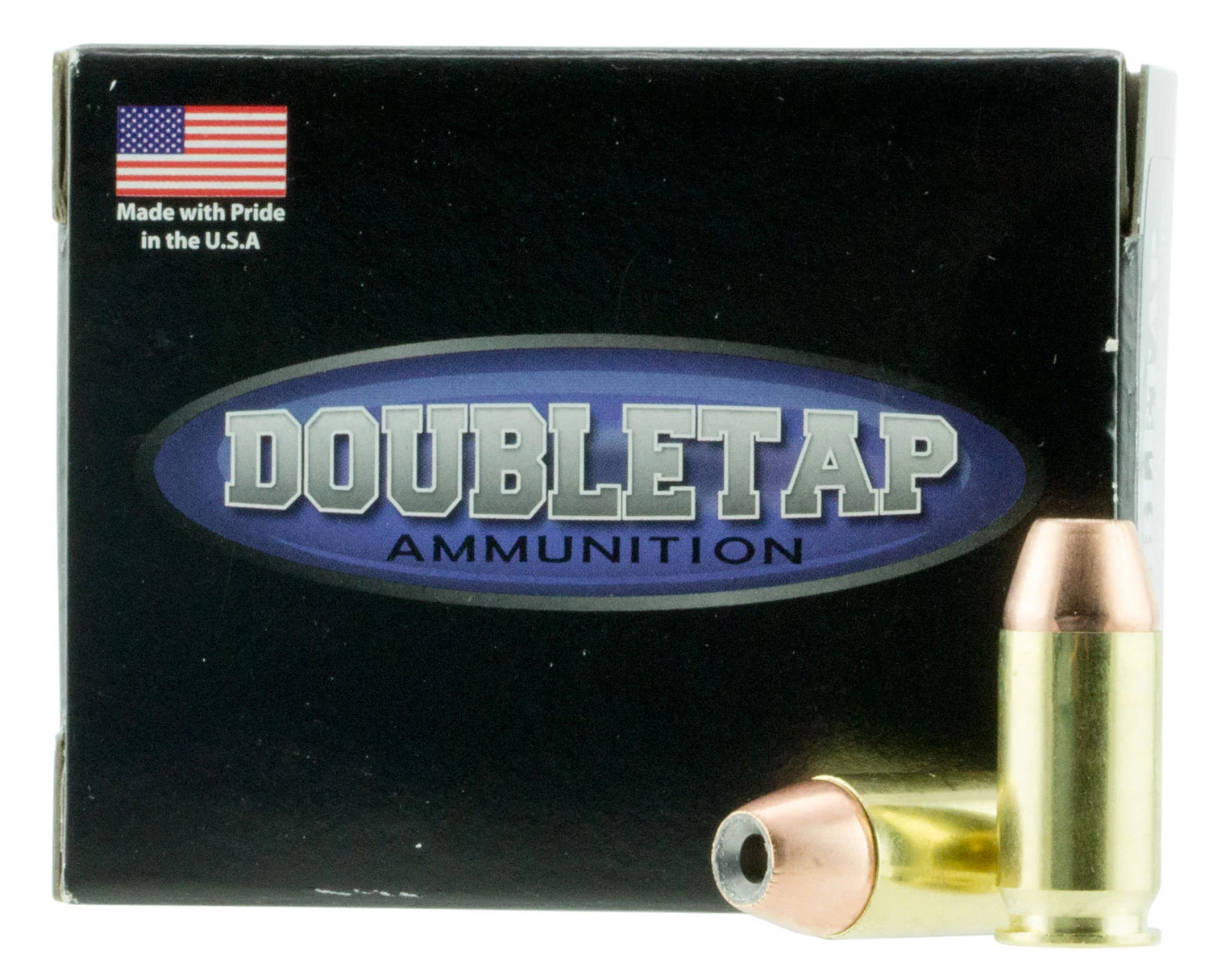 DoubleTap Ammunition 45A185CE Home Defense 45ACP 185gr Jacketed Hollow Point 20 Per Box/50 Case