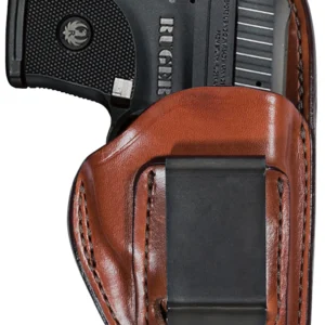Bianchi 19224 100 Professional  Size 08 IWB Leather Tan Belt Clip Fits Sig P238/Colt Pony/Springfield 911 Right Hand