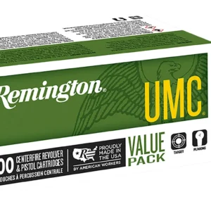 Remington Ammunition 23687 UMC Value Pack 40S&W 180gr Jacketed Hollow Point 100 Per Box/6 Case