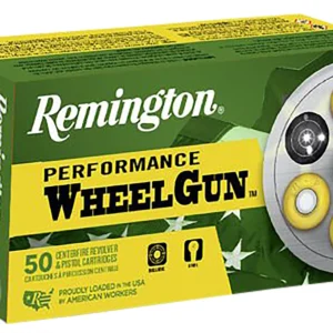 Remington Ammunition 22340 Performance WheelGun 45Colt 250gr Lead Round Nose 50 Per Box/10 Case