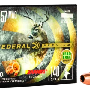 Federal P357XB1 Premium 357Mag 140gr Barnes Expander BRX 20 Per Box/10 Case