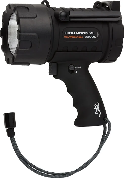 BROWNING HIGH NOON XL LED - SPOTLIGHT 3200 LUMENS RECHRGB