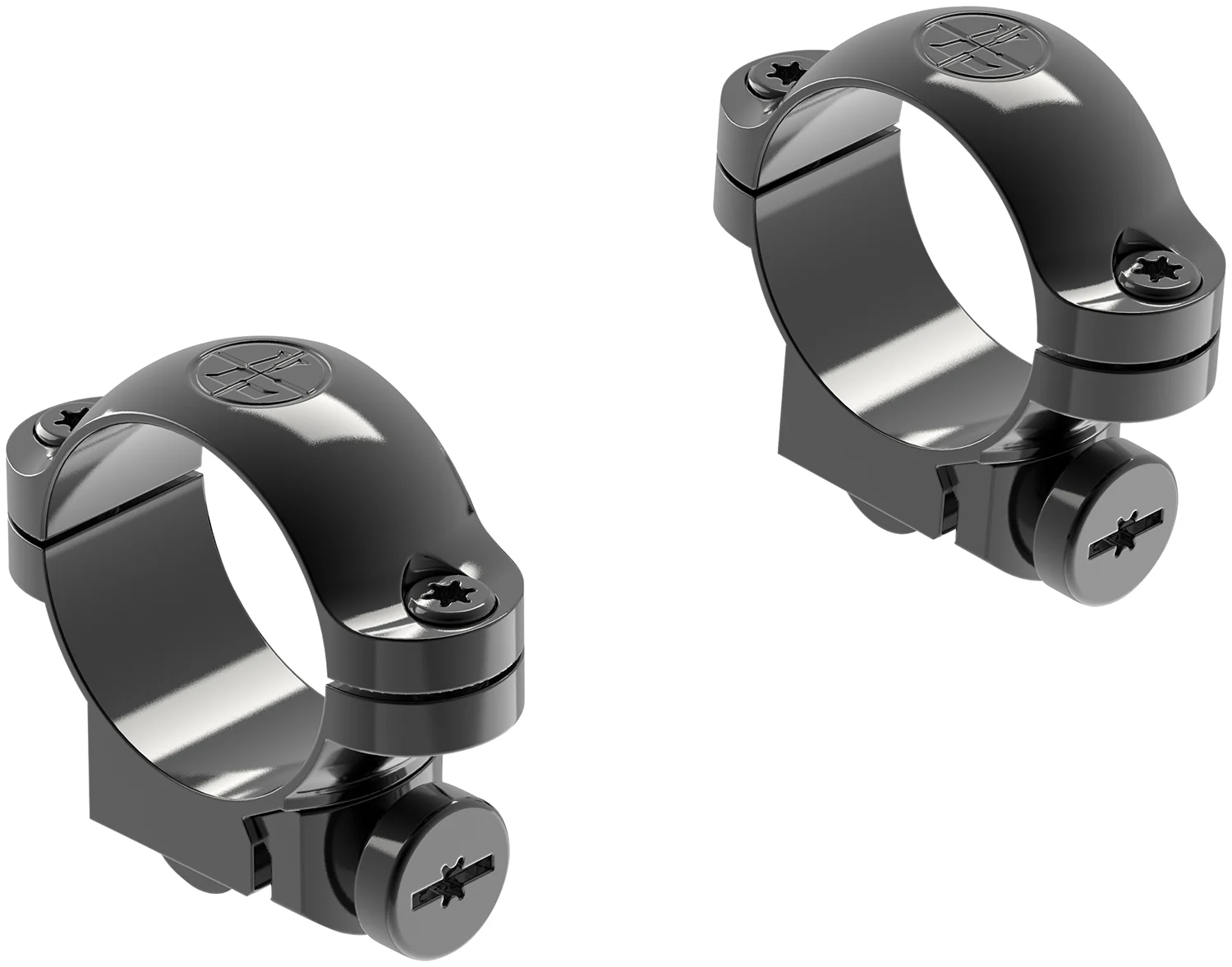 Leupold 49950 Ringmounts Black Gloss Ruger No. 1/77/11 30mm Low