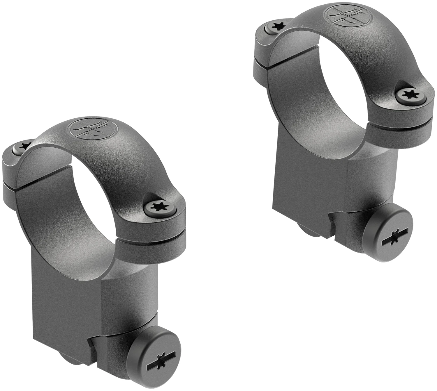 Leupold 50217 Ringmounts Matte Black Ruger No.1/77/11 1" High