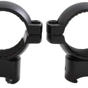 Traditions A797DS Scope Rings Matte Black Aluminum 1" Medium 3/8" Grooved Receiver