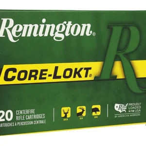 Remington Ammunition 27657 Core-Lokt 6.5Creedmoor 140gr Pointed Soft Point Core-Lokt 20 Per Box/10 Case