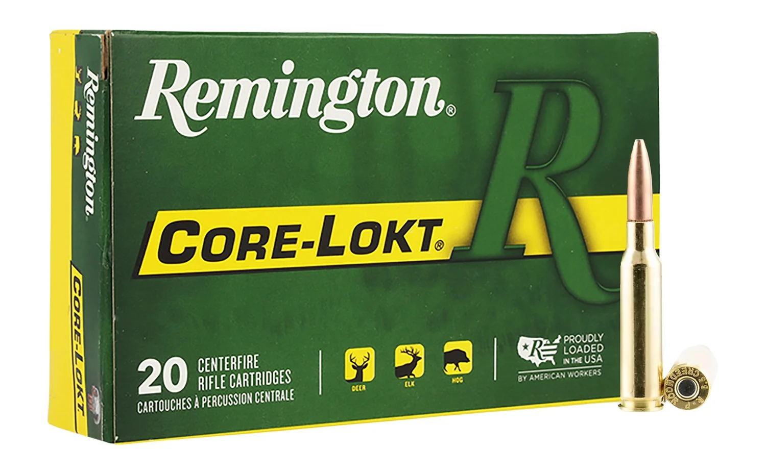 Remington Ammunition 27657 Core-Lokt 6.5Creedmoor 140gr Pointed Soft Point Core-Lokt 20 Per Box/10 Case