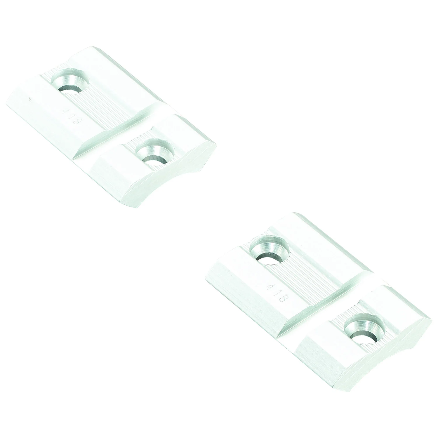 Weaver Mounts 48453 Top Mount Base 418S Silver CVA/Traditions/Winchester