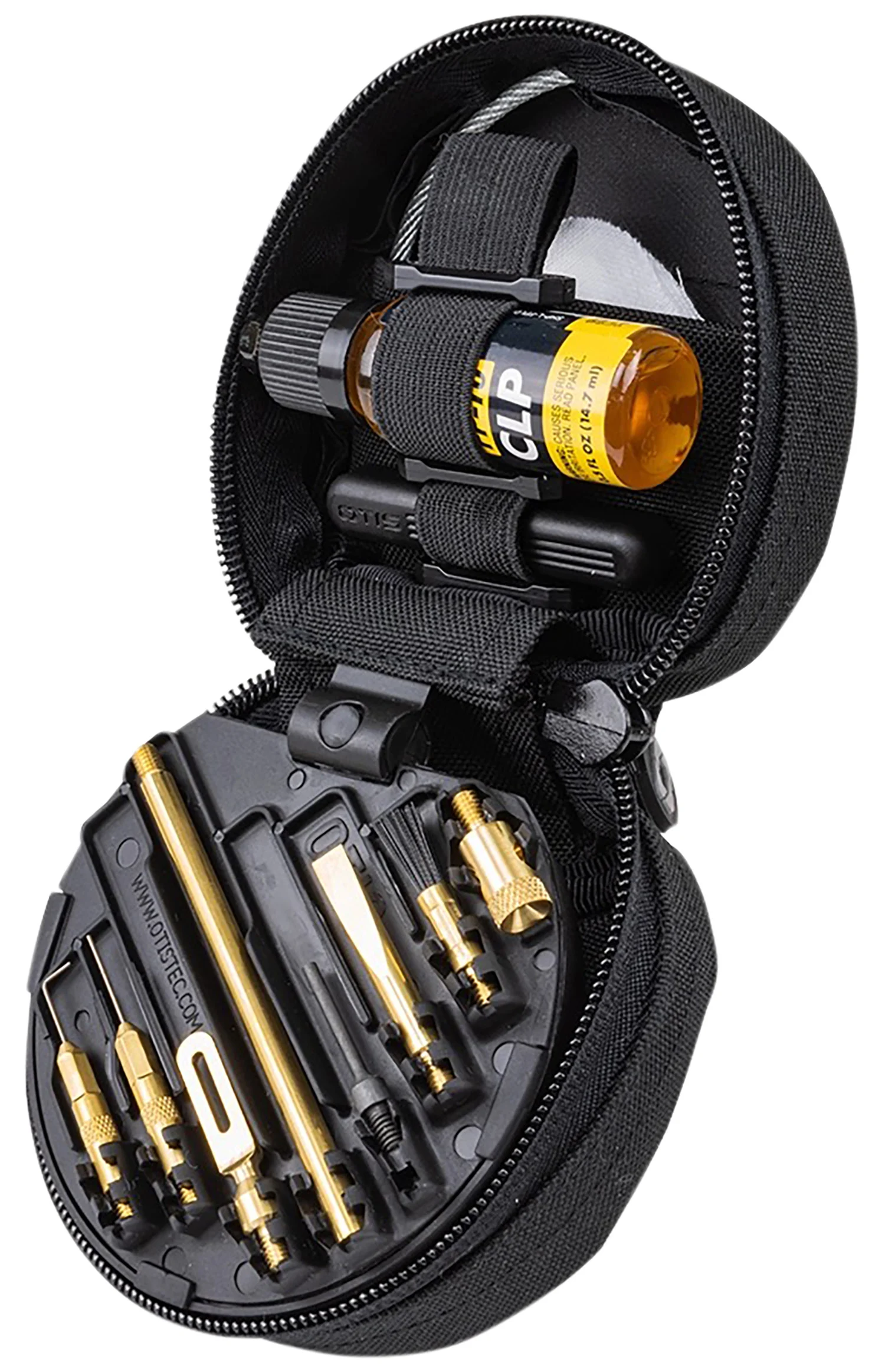 Otis FG645 Professional Cleaning System .22-.45 Cal Pistol/Black Compact Soft Pack Case