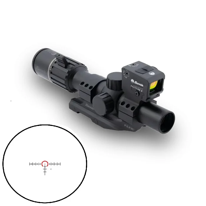 BURRIS OPTICS RT6 1-6X24MM ILL BAR FFE GREEN