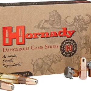 Hornady 82689 Dangerous Game 500NitroExpress 570gr DGX Bonded 20 Per Box/6 Case