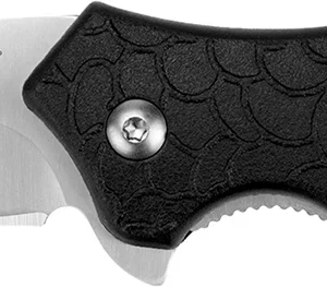 Kershaw 1830 OSO Sweet 3" Flipper Drop Point Plain Satin 8Cr13MoV SS Blade, Black GFN Handle, Includes Pocket Clip