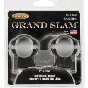 Weaver Mounts 49307 Grand Slam Matte Black 1" Extra High