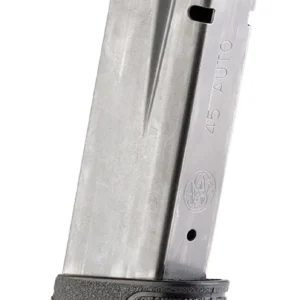 Smith & Wesson 194760000 M&P 14rd 45ACP Black Base Plate Steel
