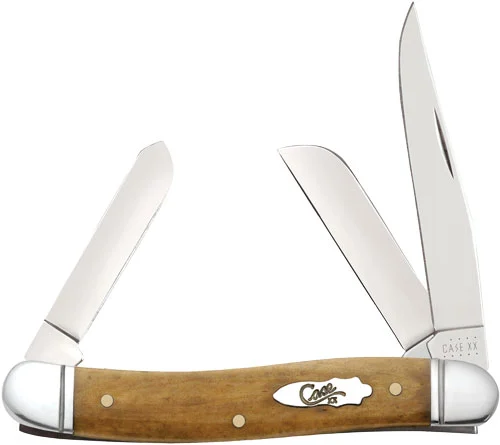 CASE KNIVES ANTIQUE BONE - SMOOTH MEDIUM STOCKMAN