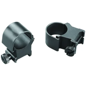 Weaver Mounts 49044 Detachable Top Mount Rings Matte Black 1" Extra High