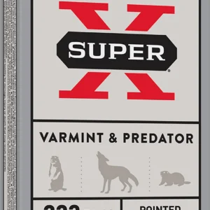 Winchester Ammo X223R Super X  223Rem 55gr Jacketed Soft Point 20 Per Box/10 Case
