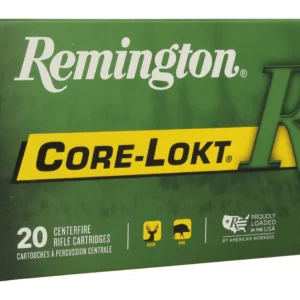 Remington Ammunition 21507 Core-Lokt 25-06Rem 100gr Pointed Soft Point Core-Lokt 20 Per Box/10 Case