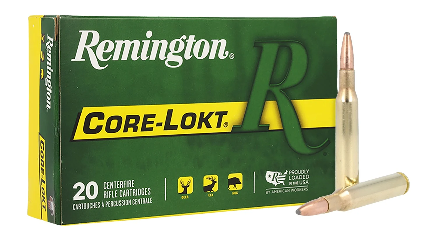 Remington Ammunition 21325 Core-Lokt 270Win 100gr Pointed Soft Point Core-Lokt 20 Per Box/10 Case