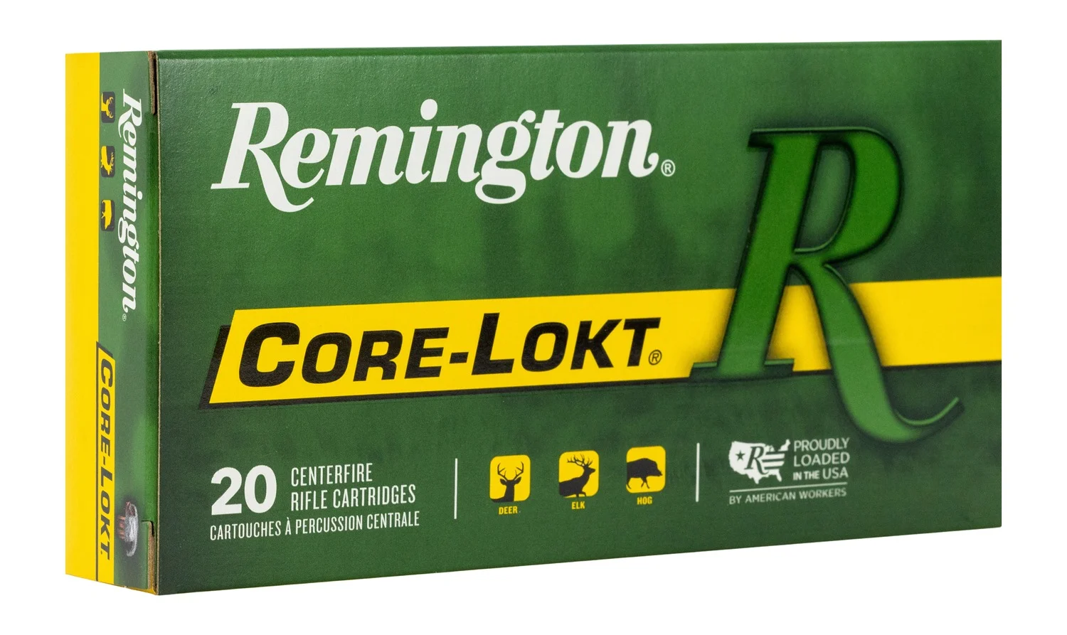 Remington Ammunition 21337 Core-Lokt 7mm-08Rem 140gr Pointed Soft Point Core-Lokt 20 Per Box/10 Case
