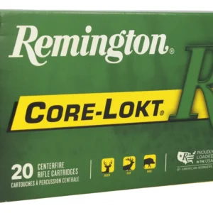 Remington Ammunition 29031 Core-Lokt  7x57mmMauser 140gr Pointed Soft Point Core-Lokt 20 Per Box/10 Case