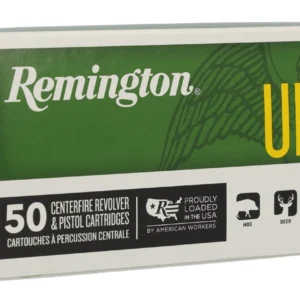 Remington Ammunition 23738 UMC 357Mag 125gr Jacketed Soft Point 50 Per Box/10 Case