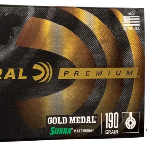 Federal GM300WM Premium Gold Medal 300WinMag 190gr Sierra MatchKing BTHP 20 Per Box/10 Case