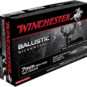 Winchester Ammo SBST7 Ballistic Silvertip 7mmRemMag 150gr Rapid Controlled Expansion Polymer Tip 20 Per Box/10 Case