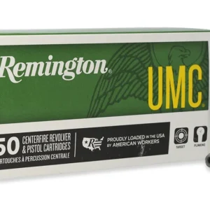 Remington Ammunition 23754 UMC 38Special+P 125gr Semi Jacketed Hollow Point 50 Per Box/10 Case