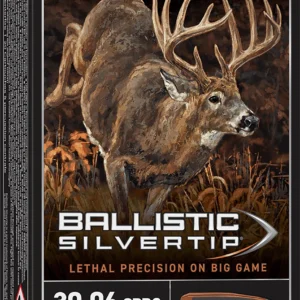 Winchester Ammo SBST3006B Ballistic Silvertip 30-06Springfield 180gr Rapid Controlled Expansion Polymer Tip 20 Per Box/10 Case