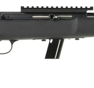 Savage Arms 45200 64 TRR-SR Full Size 22 LR 10+1 16.50" Matte Black Fluted Threaded Barrel, Matte Black Picatinny Rail Carbon Steel Receiver, Matte Black Fixed Wood Stock, Right Hand