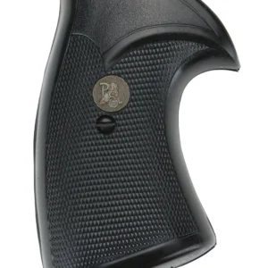 Pachmayr 03140 Presentation Grip Checkered Black Rubber for Ruger RedHawk