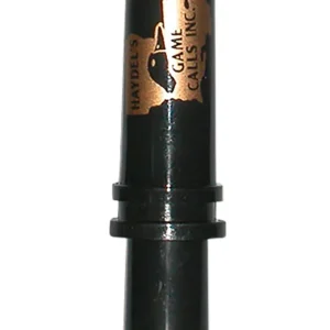 Haydel's Game Calls VTM90 Variable Tone  Open Call Double Reed Mallard Hen Sounds Attracts Ducks Black Acrylic