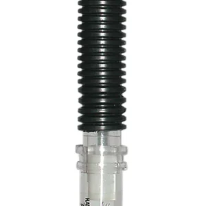 Haydel's Game Calls CH92 Coyote Howler Tube Call Coyote Sounds Attracts Dominate Dogs Clear/Black Plastic