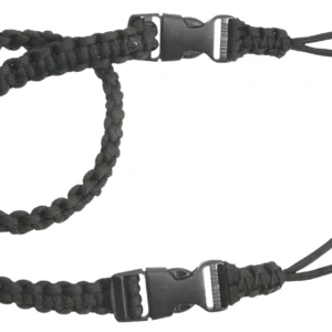 Outdoor Connection PCBS80575 Bino-Strap Black Paracord 32.50" OAL