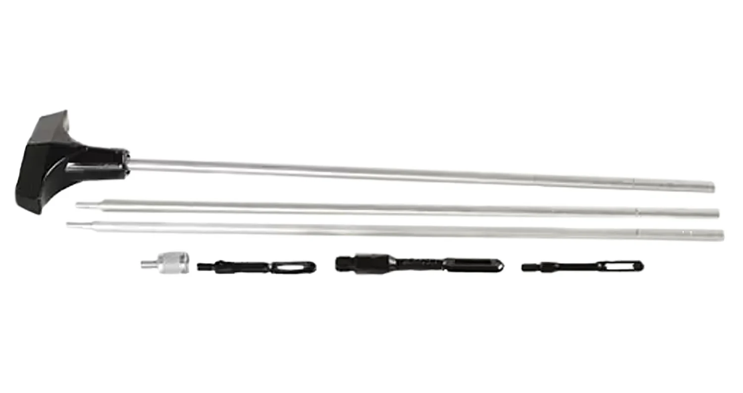Hoppe's 3PSS Bench Rest Cleaning Rod 22 Cal & Larger Universal Firearms Stainless Steel