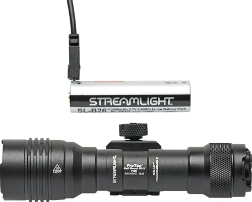 STREAMLIGHT PRO-TAC RAIL MOUNT - HL-X PRO USB SYSTEM WHITE LED