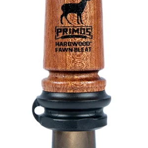 Primos 721 Hardwood Fawn Bleat Open Call Fawn Sounds Attracts Deer Brown Hardwood