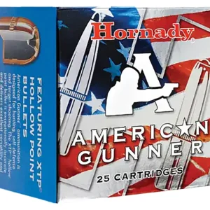 Hornady 90504 American Gunner 357Mag 125gr Hornady XTP Hollow Point 25 Per Box/10 Case