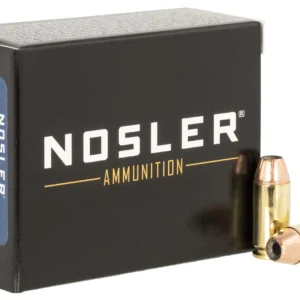 Nosler 51283 Assured Stopping Power Handgun 40S&W 150gr Jacketed Hollow Point 20 Per Box/20 Case