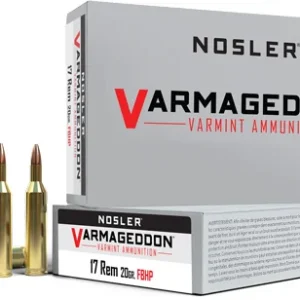 NOSLER VARMAGEDDON 17 REM - 20GR HPFB 20RD 20BX/CS