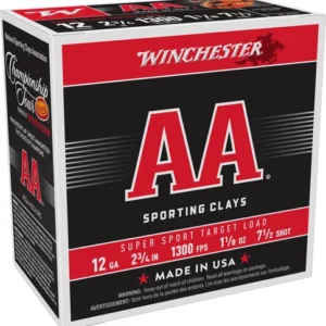 WINCHESTER AA 12GA 2.75" - 1-1/8OZ #7.5 1300FPS 250R CASE